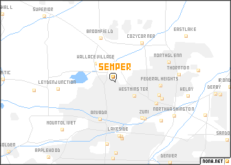 map of Semper