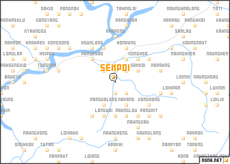 map of Sempoi