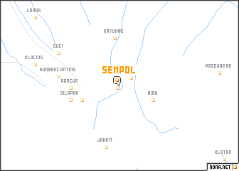 map of Sempol
