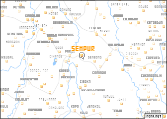 map of Sempur