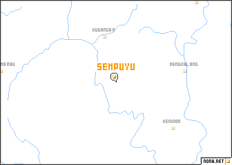 map of Sempuyu
