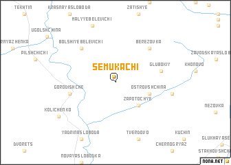 map of Semukachi