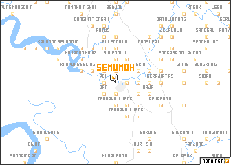 map of Semumoh