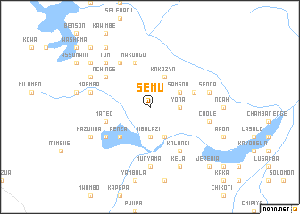 map of Semu