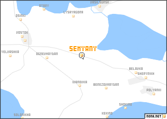 map of Sem\