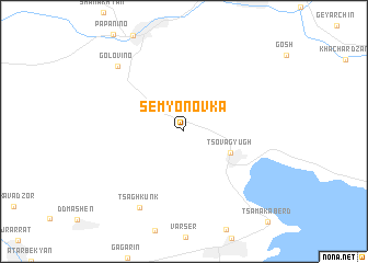 map of Semyonovka