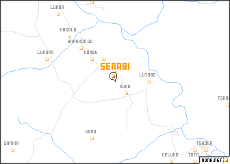 map of Senabi