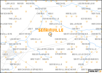 map of Senainville