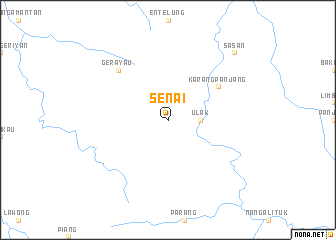 map of Senai