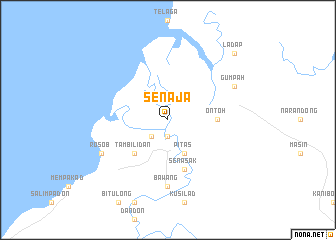 map of Senaja