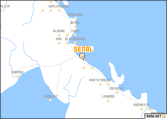 map of Sénal