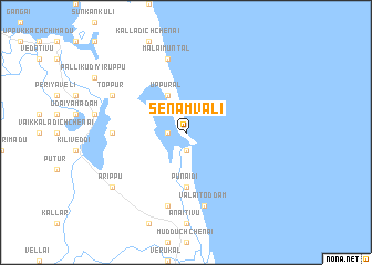 map of Senamvali