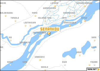 map of Sénankou