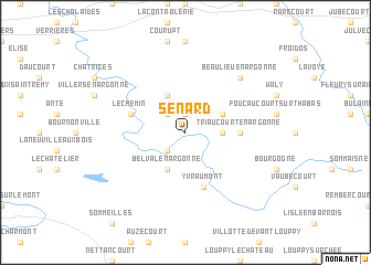 map of Senard