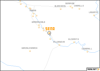 map of Sena