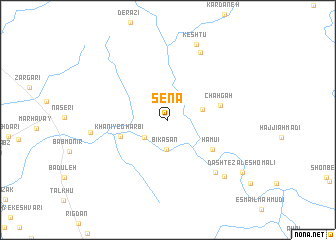 map of Senā