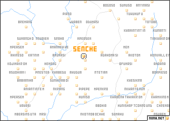 map of Senche