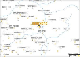 map of Sên Chông