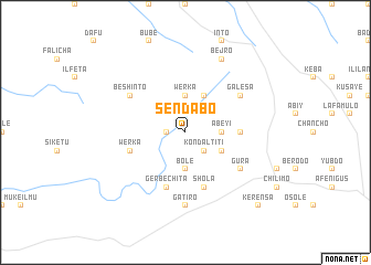 map of Sendabo