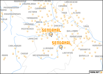 map of Sendamal