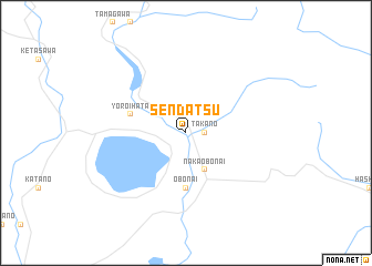 map of Sendatsu