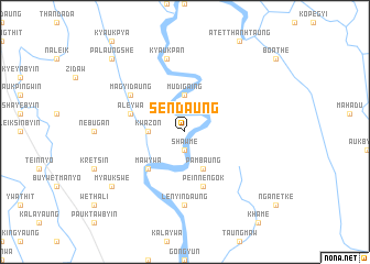map of Sendaung