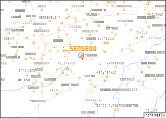 map of Sendedu