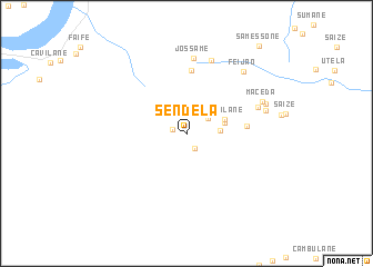 map of Sendela