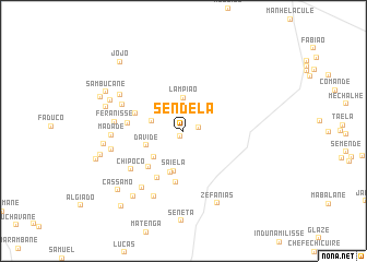 map of Sendela
