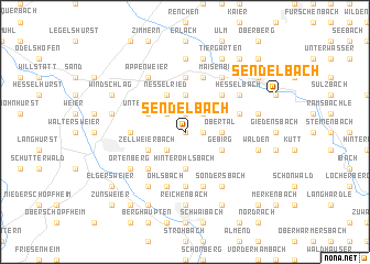 map of Sendelbach