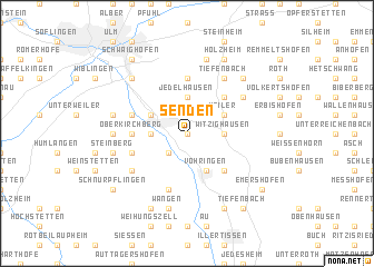 map of Senden