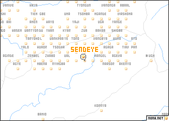 map of Sendeye