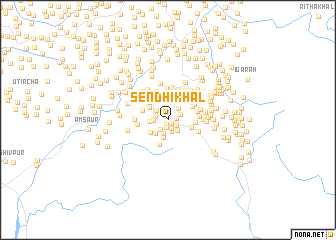 map of Sendhīkhāl