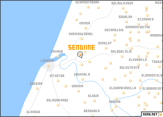 map of Sendiine