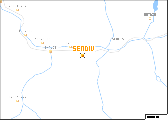 map of Sendiv