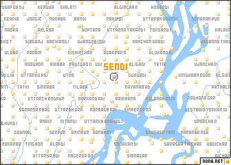 map of Sendi