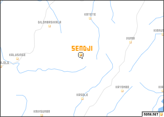 map of Sendji
