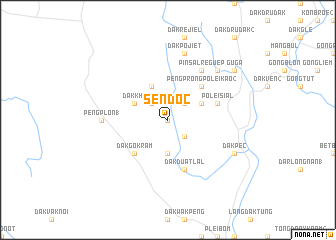 map of Sen Ðợc