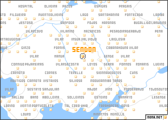 map of Sendón