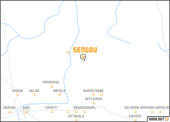 map of Sèndou