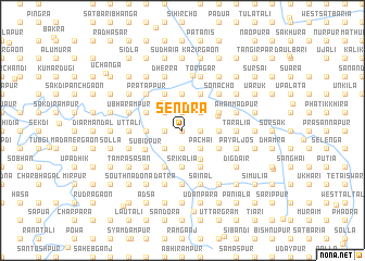 map of Sendra