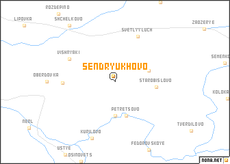 map of Sendryukhovo