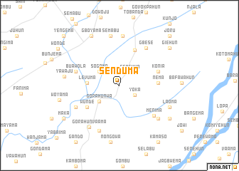 map of Senduma