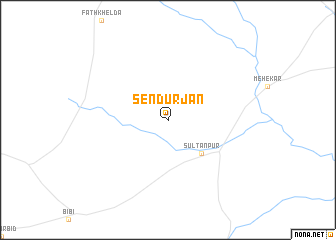 map of Sendurjan