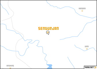 map of Sendurjan