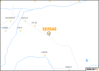 map of Sendwe