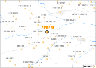 map of Senebi