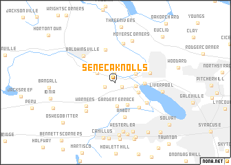 map of Seneca Knolls