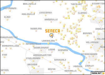 map of Seneca