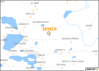 map of Seneca